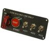 View Item 12V Carbon 5 Switch Competition Switching Panel & Push Button Starter